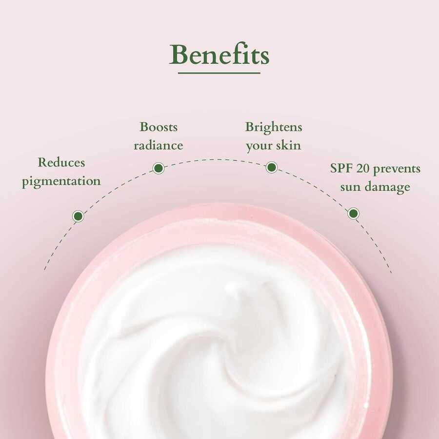 Lotus Organics+ Precious Brightening Creme Cream SPF-20 50g