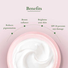 Lotus Organics+ Precious Brightening Creme Cream SPF-20 50g