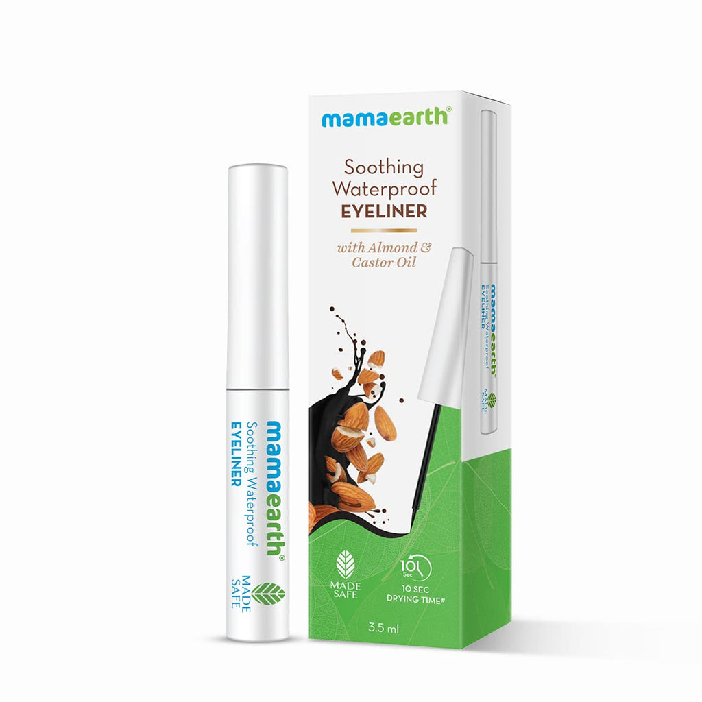 Mamaearth Soothing Waterproof Eyeliner with Almond Oil & Castor Oil 3.5ml