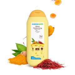 Mamaearth Mamaearth Ubtan Moisturizing Body Lotion with Turmeric & Saffron for Skin Glowing 200ml & 400ml