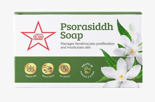 Skm Siddha Ayurveda Psorasiddh cream,Oil,Soap & 550mg Tablets