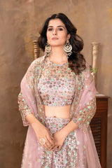 Bollywood Indian Pakistani Ethnic Party Wear Women Soft Pure Premium Net Lehenga