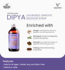 Vedistry Dipya Ayurvedic Appetizer Syrup 200ml