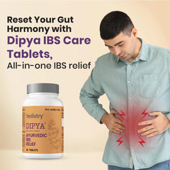 Vedistry Ayurvedic Dipya IBS Care Relief 60 Tablets