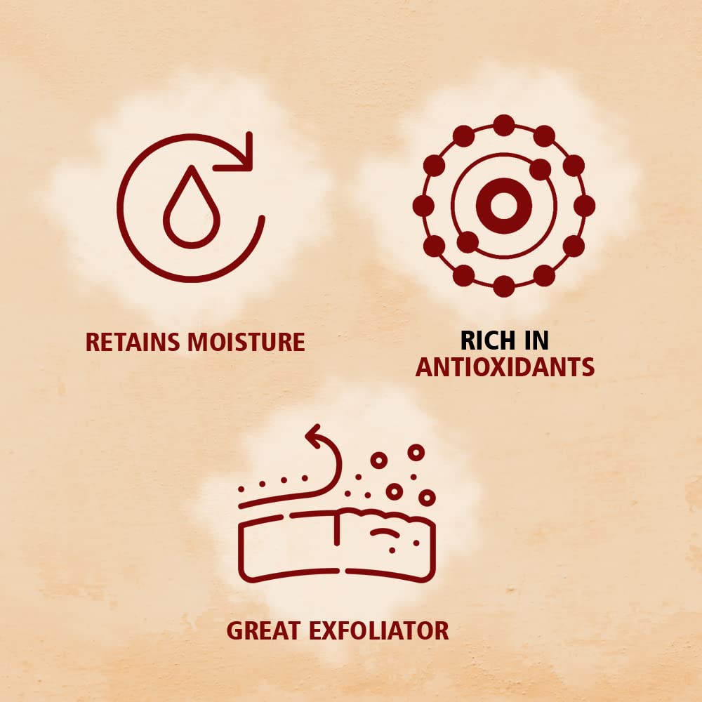 Bakson's Sunny Herbals Apricot Aloevera with Neem & Charming Look Skin Care Scrub 100gm