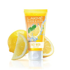 Гель-гель для умывания Lakmé Blush And Glow Lemon Freshness с экстрактом лимона