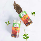 Organic India Tulsi Ginger Green Tea Teabgas & Tin
