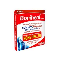 Aimil Ayurvedic Boniheal Suspension Supplements Essential Pro Bone Minerals Sirup &amp; Tabletten