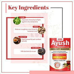 Aimil Ayurvedic Ayush Kwath Immunity Booster Fight Infection & Viruses Powder 60 Gm