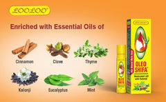 LooLoo Ayurvedic Oleo Shifa Medicated Oil With Kalonji Pack of 2 X 8ml