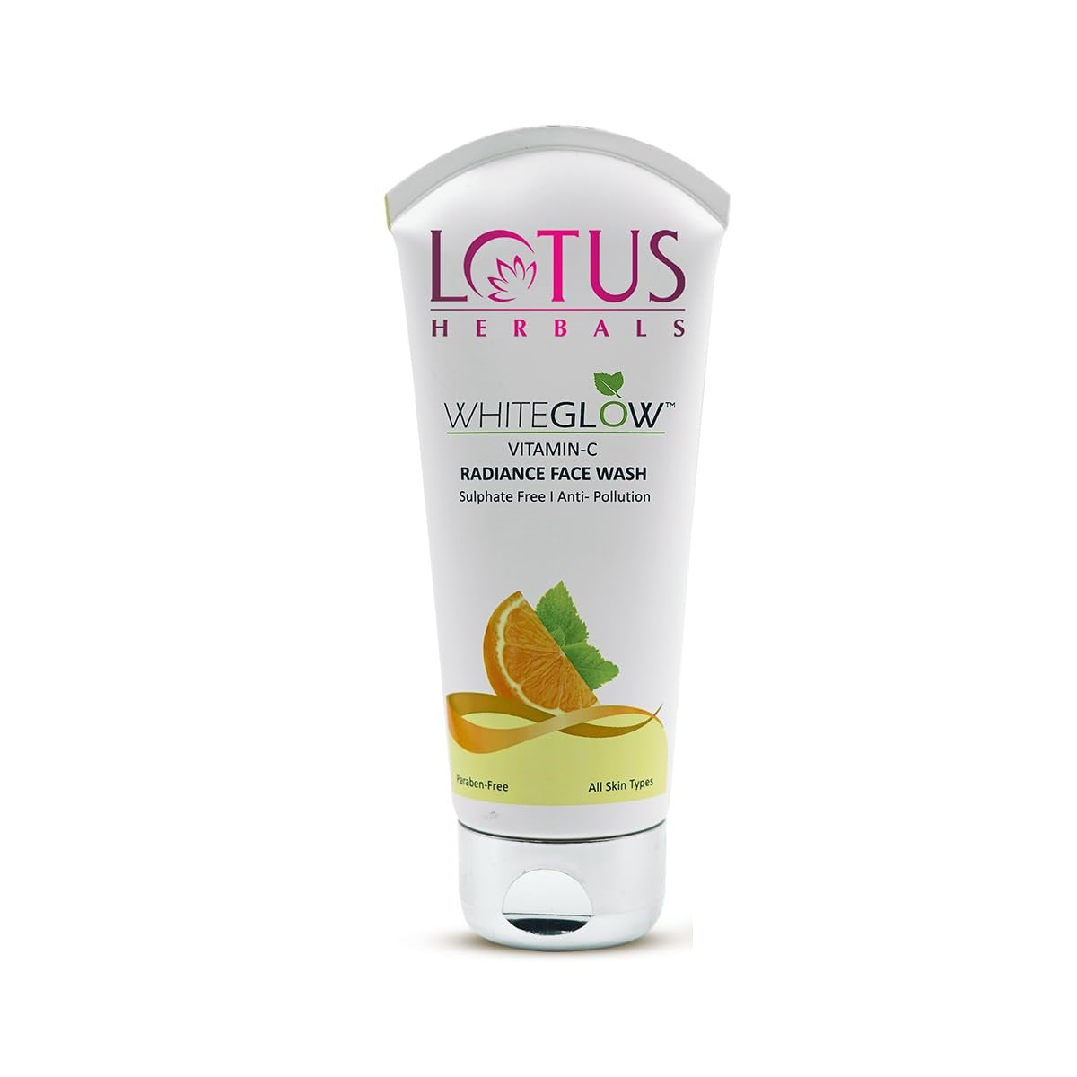 Lotus Herbals WhiteGlow 3-в-1 Глубокое очищение, розовое сияние и сияние кожи с витамином С. Отбеливающая пенка для лица. Пенка для умывания лица для среднего типа кожи.