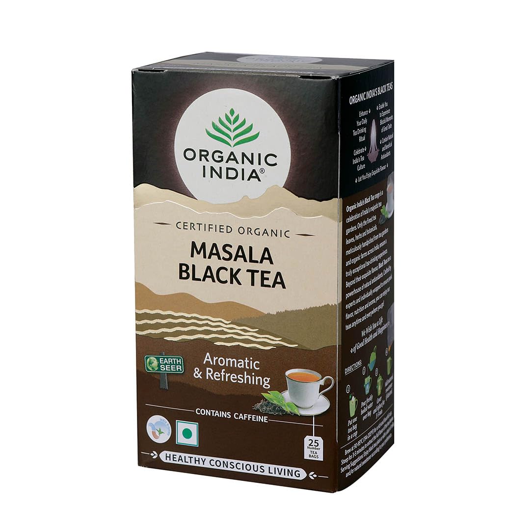 Organic India Masala Black Tea 25 Teabags