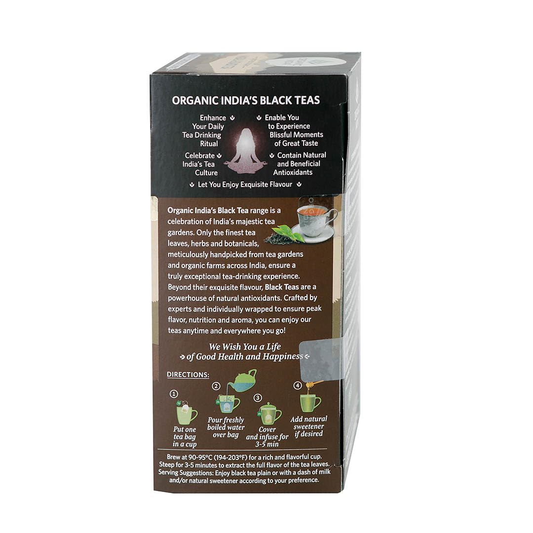 Organic India Assam Black Green Tea 25 Teabag