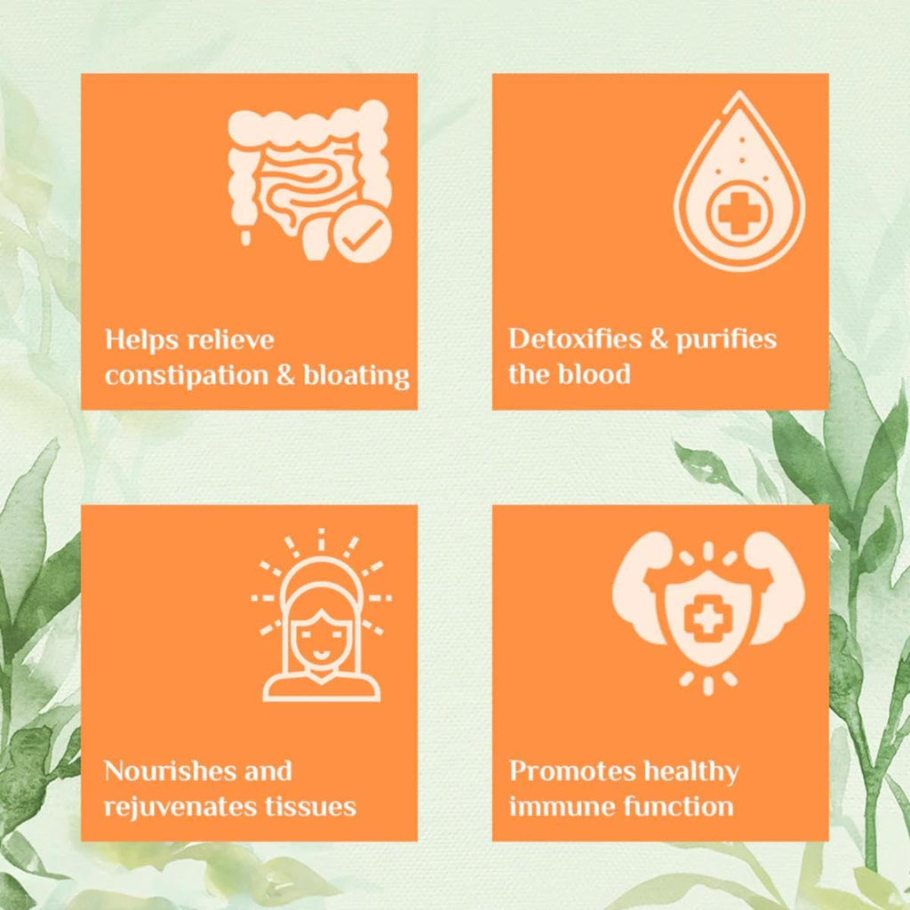 Organic India Triphala Capsule & Powder to Purify Blood & Cure Digestion