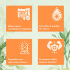 Organic India Triphala Capsule & Powder to Purify Blood & Cure Digestion