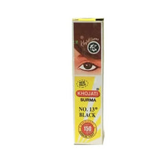 Khojati Ayurvedic Surma Nr. 13 Schwarzes Pulver (6er-Pack) 2 g