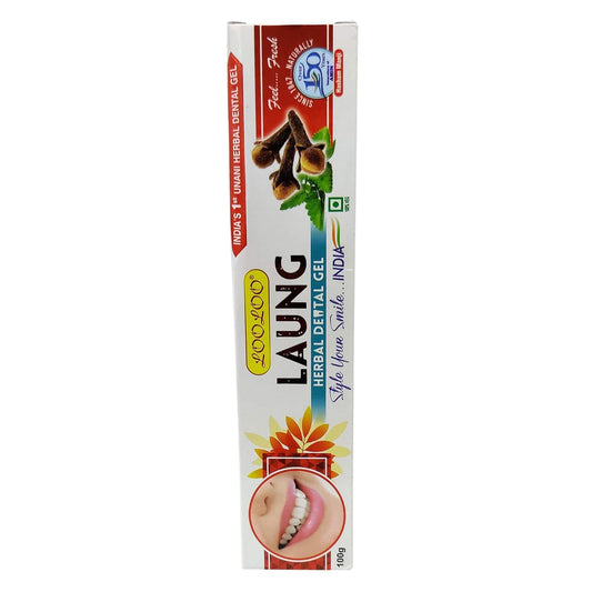 Looloo Ayurvedic Neem & Laung Herbal Dental Toothpaste Gel