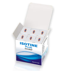 Isotine Ayurvedic Isotine & Isotine Gold Kit of 4 Bottles of Isotine Plus Eye Drop