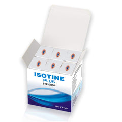 Isotine Ayurvedische Augentropfen &amp; Isotine Plus Augentropfen &amp; Isotine Gold Set mit 4 Flaschen Isotine Plus Augentropfen