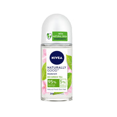 Nivea Bio Aloe Vera &amp; Bio Grüntee Deodorant Roll-On für Frauen 50 ml