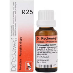 Dr Reckeweg Homoeopathy R25 Prostatitis Drops 22 ml