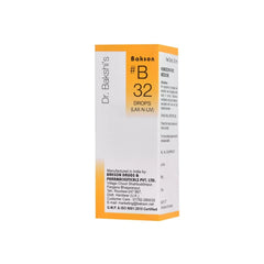 Bakson's Homoeopathy B32 (B-32) Lax-N-Liv für Lebererkrankungen und Verstopfung, Tropfen 30 ml