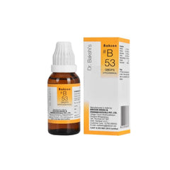 Bakson's B53 (B-53) Hypochondriacal For Hysterical Complaints Drops 30ml