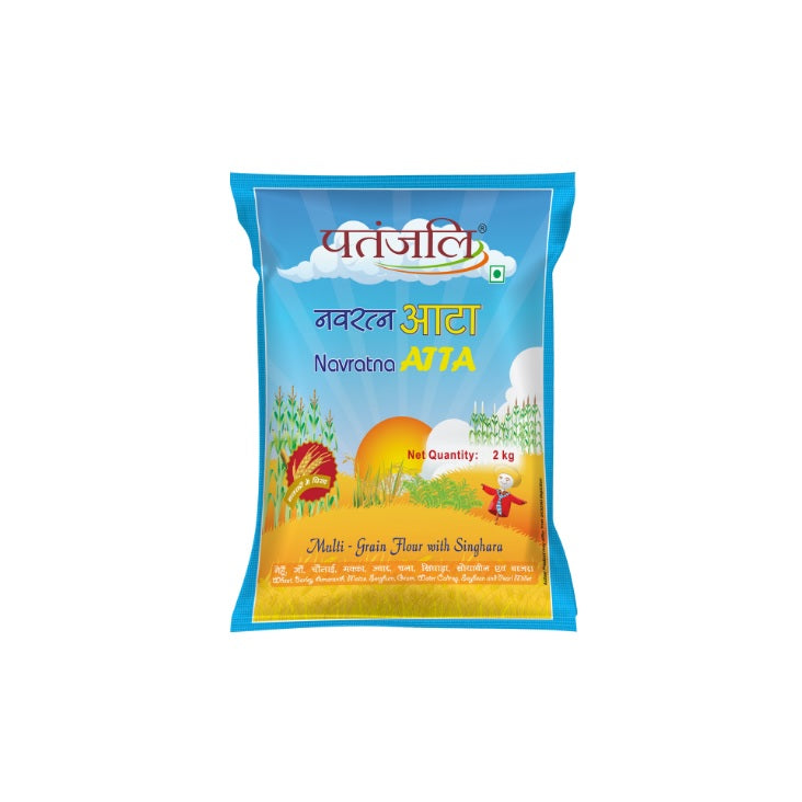 Patanjali Navratna Atta Flours Powder 2Kg