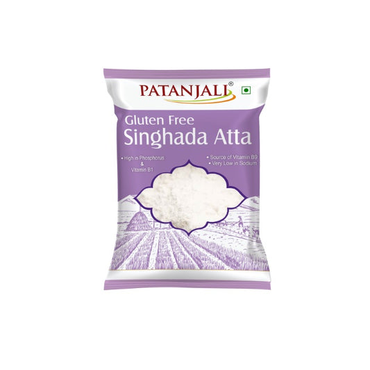 Patanjali Singhada Atta Mehl Pulver 500g