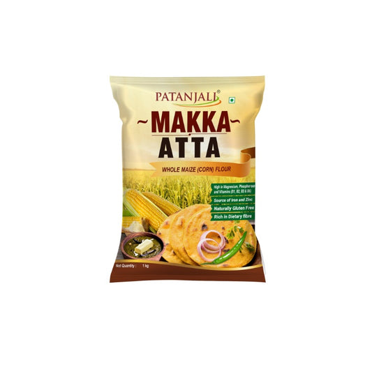 Patanjali Maize Atta Flours Powder 1Kg