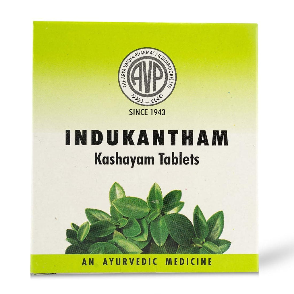 AVP Indukantham Kashayam Ayurvedic Tablets – 10x10 Pack