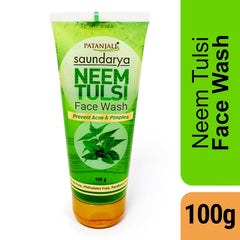 Patanjali Saundarya Neem Tulsi Face Wash 100g