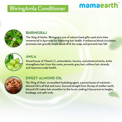 Mamaearth BhringAmla Conditioner with Bhringraj and Amla for Intense Hair Treatment 250ml