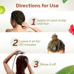 Mamaearth Kerala Thaali Pre Shampoo Hair Mask with Power of 12 Herbs 200g