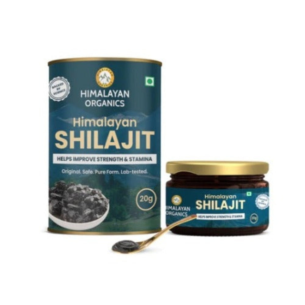 Himalayan Organics Himalaya Shilajit/Shilajeet-Harz, Original- und Premiumqualität, 20 g