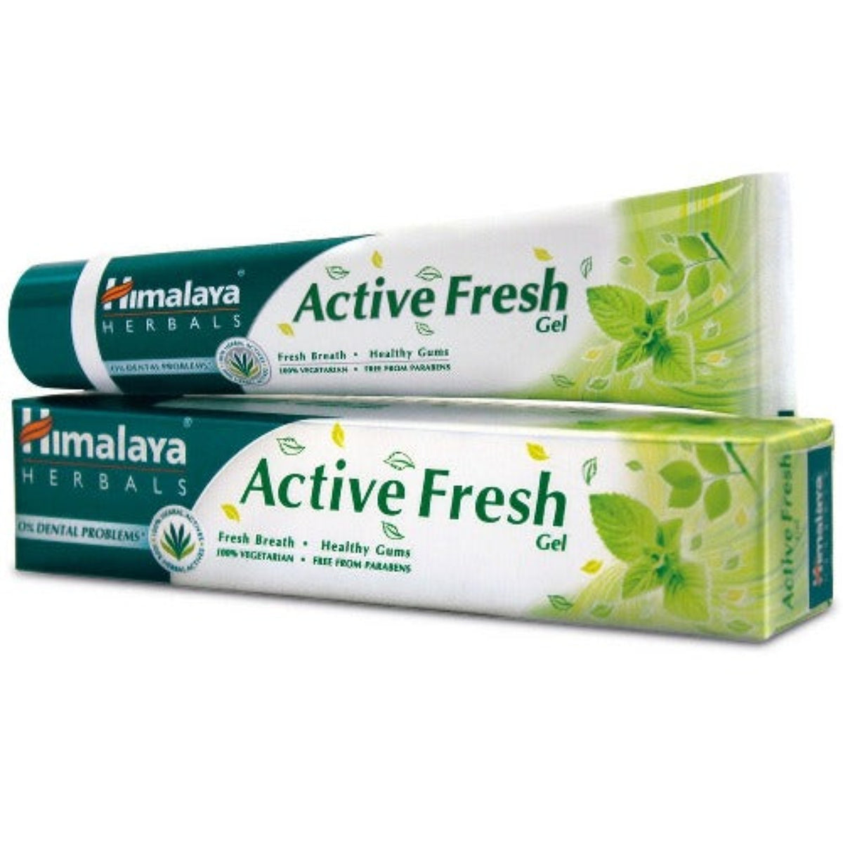 Himalaya Herbal Ayurvedic Personal Care Active Fresh Гелевая зубная паста для ощущения свежести 80 г