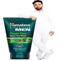 Himalaya Herbal Ayurvedic Personal Care Men Pimple Clear Neem Fast And Strong Action On Pimples Face Wash Liquid