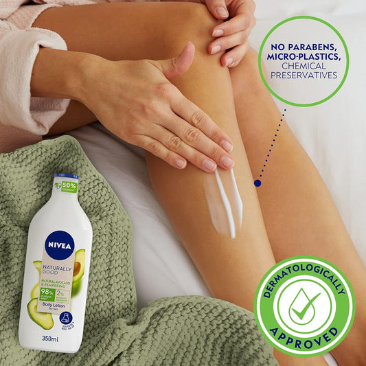 Nivea Naturally Good Natural Avocado Pampering Body Lotion