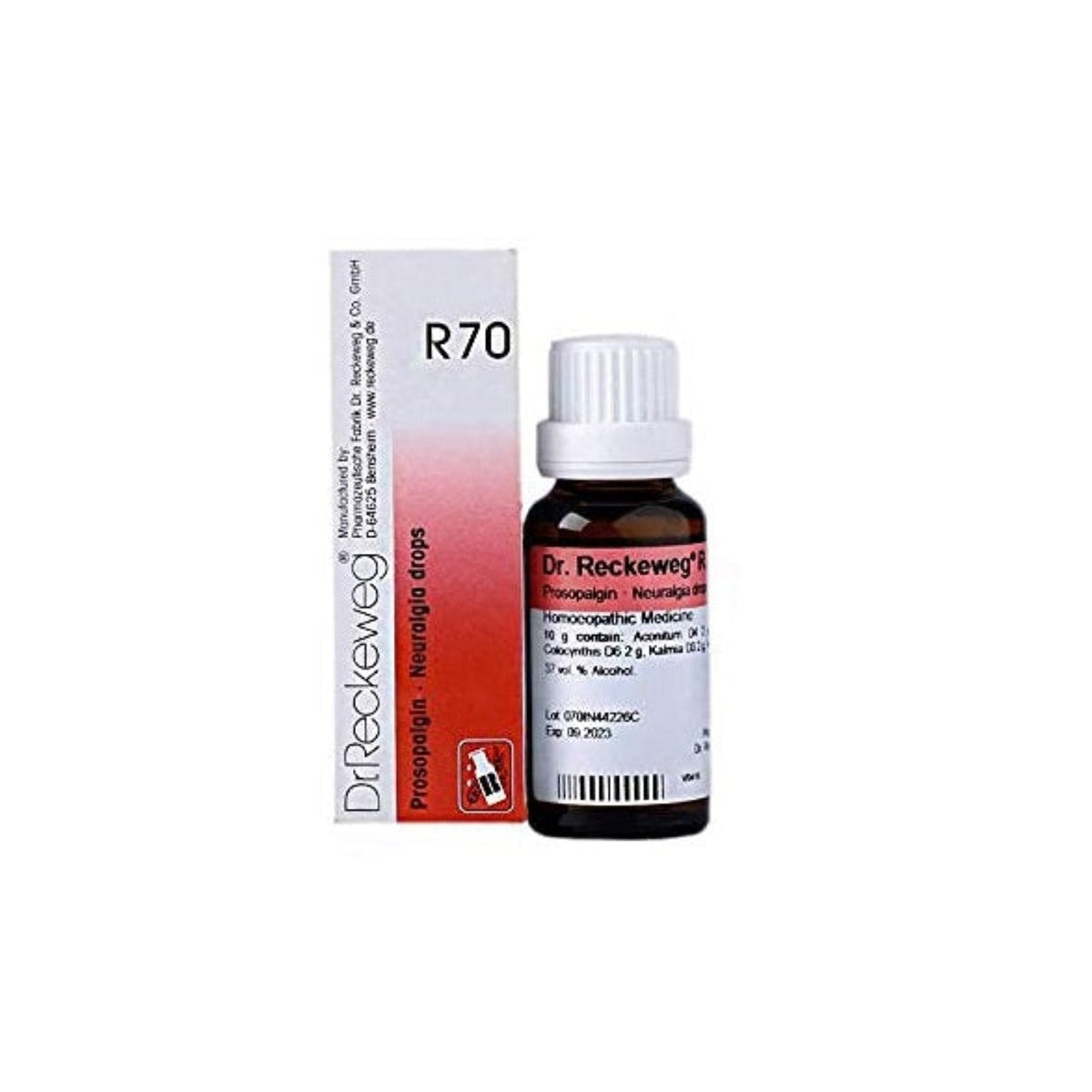 Dr. Reckeweg Homöopathie R70 Neuralgie Tropfen 22 ml