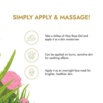 Kapiva Skin Rituals Aloe Rose Gel 200g