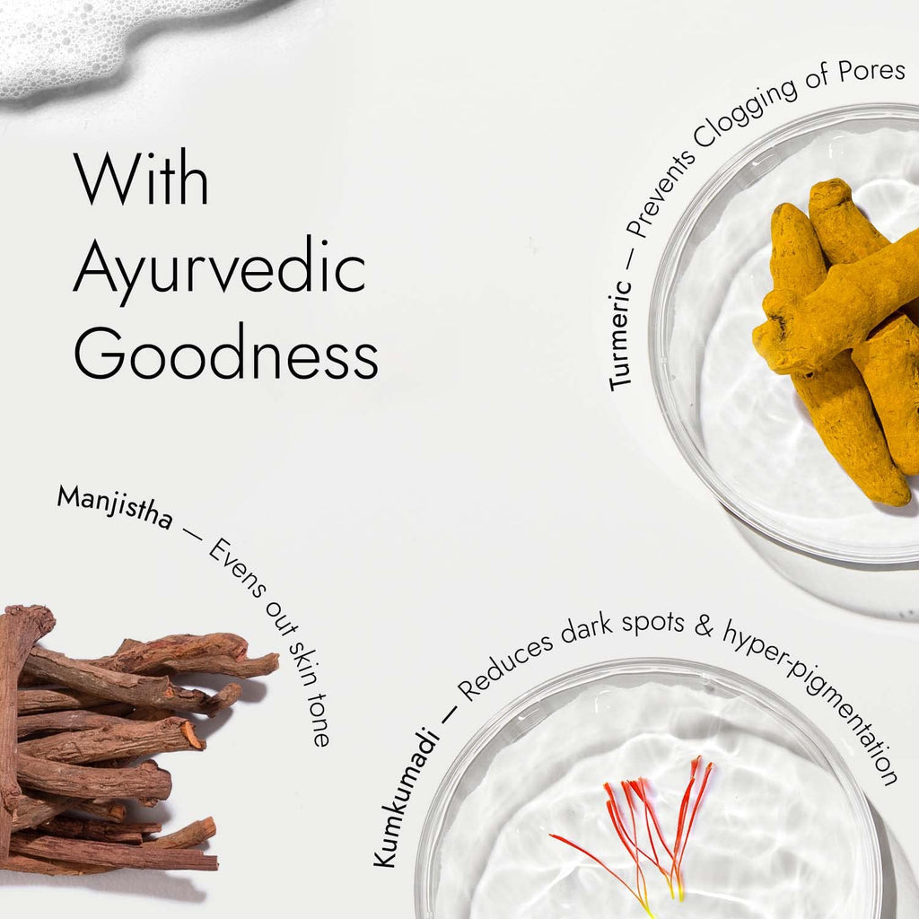 Kapiva Kumkumadi Glow Face Wash 100ml