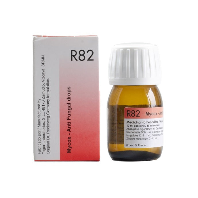 Dr Reckeweg Homoeopathy R82 Anti Fungal Drops 22 ml