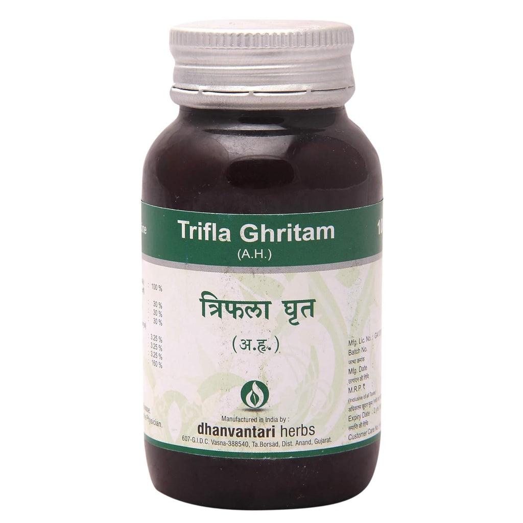 Dhanvantari Ayurvedic Trifla Ghrita Nützlich bei Augenkrankheiten Ghritam