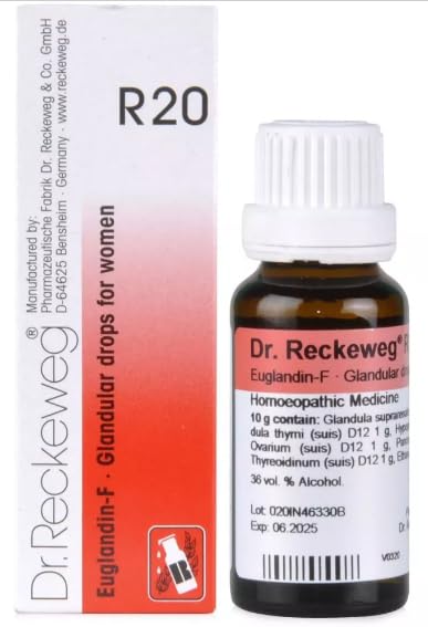 Dr Reckeweg Homoeopathy R20 Glandular Drops For Women Drops 22 ml