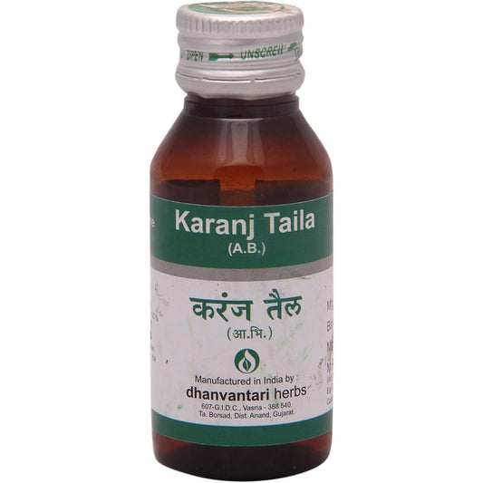 Dhanvantari Ayurvedic Karanj Taila Useful In Skin Disease Oil