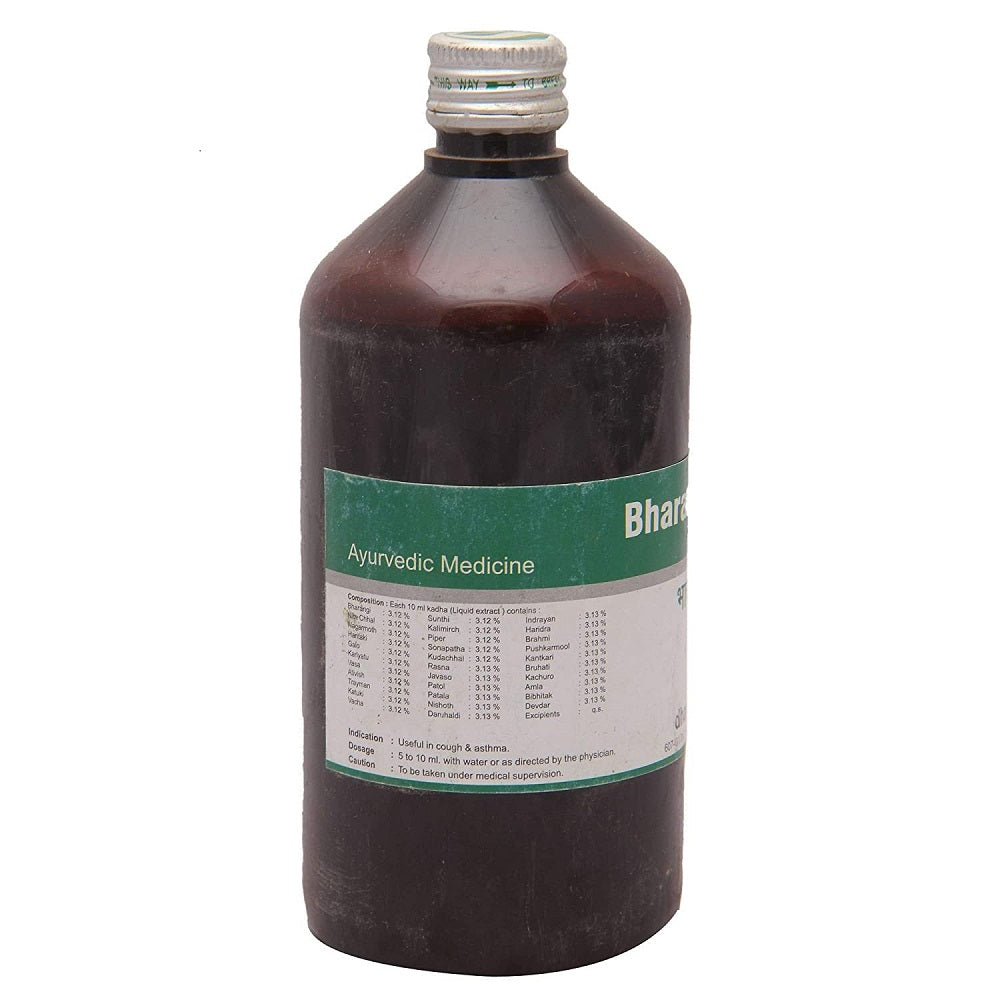 Dhanvantari Ayurvedic Bharangyadi Kadha Useful In Cough & Asthma Liquid