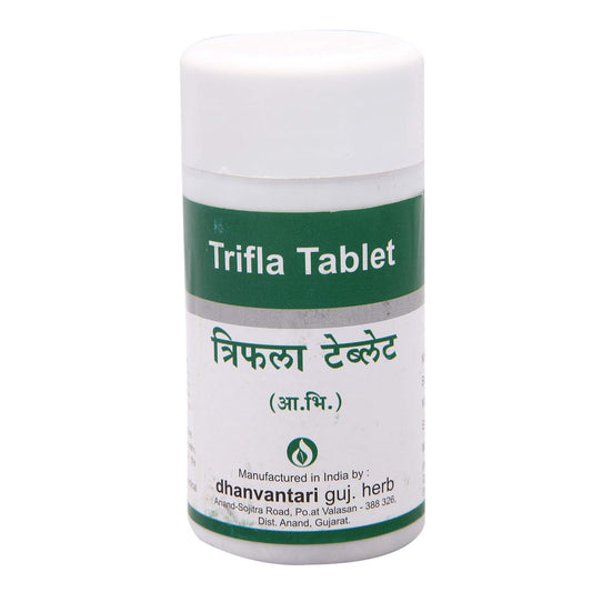 Dhanvantari Ayurvedic Trifla Laxative & Digestive Tablet