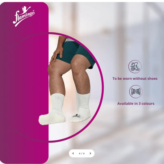 Flamingo Health Orthopädische Anti-Rutsch-Socken, Universal, Code 2157