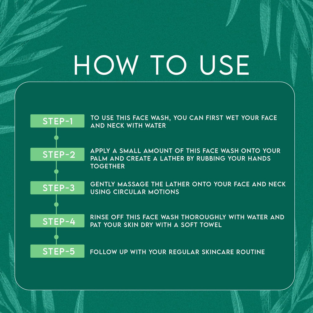 Jovees Herbal Strawberry,Tea Tree,Lemon,Neem,De Tan & Grape Face Wash