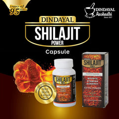 Dindayal ayurvedische Shilajit-Pulverkapsel